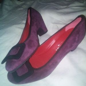 SESTO MEUCCI SUEDE PUMPS